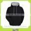 custom-made high quality men cotton black hoodie
