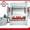 Multilayer melamine lamination press line for plywood,HPL,bamboo boards,insulation board,door