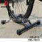 Top Sell White Floor Mounting Parking Rack Bicycle Bike Metal Shelf Support Bracket
