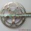 xacd made titanium bicycle crankset titanium chainring titanium spider titanium crank customized