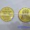Zinc alloy casting gold plating medal customized shield shape medal