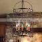 SCANDINAVIALAMP Loft retro iron Hartford Double Saddle Pendant Light