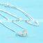 Natural Stone Friendship Heart Necklace Jewelry Latest Model Fashion Necklace