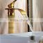 Deluxe Gold upc brass faucet, whole bathroom basin/toilet/water faucet, waterfall brass upc faucet