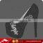 Wholesale Custom T-shirt Rhinestone Tomahawk High Heel Transfers