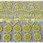 Newest water-soluble vogue ginger embroidery lace fabric dubai wholesale