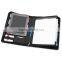 Zippered Black iPad/Tablet Padfolio Writing Pad