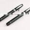customized national style advertising black twist metal pens with custom logo