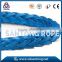 blue synthetic winch rope for 4*4 ATV jeep