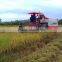 mini soybean rice combine harvester