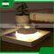 plastic decorative diamond shape usb rechargeable sensor led study reading desk table night light lamp