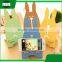 wooden cartoon rabit portable desktop cell mobile phone bracket stand support holder