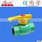 plastic ball valve /PPR ball valve with high quality