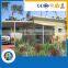 Economic design tiny steel home prefab guest house with car parking