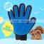 Silicone pet grooming glove cleaning bath gloves massage brush