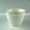 stocked White ceramic tea cup sets, 6 pcs/set,with color box paking.