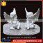 Modern granite kneeling man praying angel statues for garden NTMS-R070Y