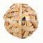 Eco friendly 100 % natural handwoven bamboo rattan and seagrass decorative ball