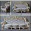 MS-1407-02 France style furniture sofa set in silver finish