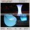 molded led plastic ball chair / round event bar chair