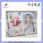 High Quality Big Flower Printed Decoration Picture Frame 4"x6"