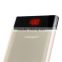 Universal Smart External Battery GENUINE PISEN LED Display Slim Mobile Power Bank 10000mAh Portable Charger