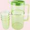 2.2L Plastic Water Pitcher With 4 Cups