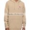 Custom wholesale blank hoody polycotton fleece mens pullover hoodies