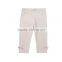 Wholesale spring light color cotton kids girl leggings