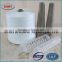 100% spun polyester yarn 20s/3 raw white manufacturer in china