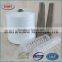 100% spun polyester yarn 20s/3 raw white manufacturer in china