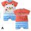 2016 summer 7 colors full prited baby romper