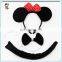 3pcs Fancy Dress Cosplay Animal Ears Party Headbands with Bow Tie HPC-0701