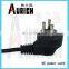Danmark ac power cord 3 pin Y011 with ST3 power plug,power cord Denmark dedicated security authentication