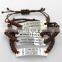 Personlized Inspirational Leather Engraved Bracelet