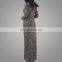 2017 Casual Designer Burqa Photo Muslim Abaya Comfortable Weave Fabric Clothing New Models Moroccan Dress