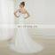 EBX-154A Glamorous Sweetheart corset Long train lace cover Dropped Bridal dress