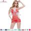 factory outlet sex nurse costume dress and panty babydoll set red mature sexy women lingerie for erotic pictures