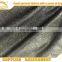 Hot Stamping On Flock And Foil Fdy Fabric With Colorful Foil