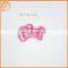 Pink Embroidery Patched Custom Badge Embroidery Letter Fabric Girl