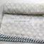 Lozenge Shap Indian Cotton White Damask Hand Block Printed AC Quilt Dohar 500