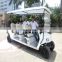 High performance electric tourist vehicle 8 seater golf cart with powerful motor of 5KW/48V|AX-B9+3