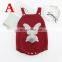 2019 easter day baby knitted clothes rompers 100% cotton bodysuits winter warm toddler clothing