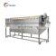 1000-2000kg/h Output Fully Automatic Vegetable Spiral Brush Roller Potato Peeling Washing Machine
