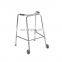 The cheapest price Lightweight Portable Walking Aid Rollator Walker with Seat and Footrest