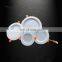 indoor round plastic aluminum smd recessed slim 18w celling led panel light ce Rohs approved led downlight