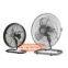 18 inch Metal High Velocity Cold Air Circulator Floor Base Fan with 3 Speed Settings Industrial Fan
