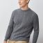100% Pure Cashmere Knitted Luxury Wool Cashmere Sweater For Autumn/Winter