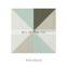 Scandinavian geometric archaize floret tile contracted bathroom tile bathroom floor tile non-slip kitchen wall brick