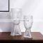 European Style Decorative Vases Transparent Glass Flower Tall For Weddings Decor Luxury